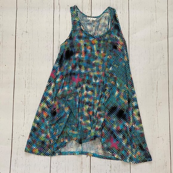 CAbi Confetti Dot Print Sleeveless Tunic Swing Top - Picture 4 of 8